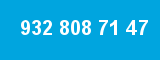 932 808 71 47 932 808 71 47